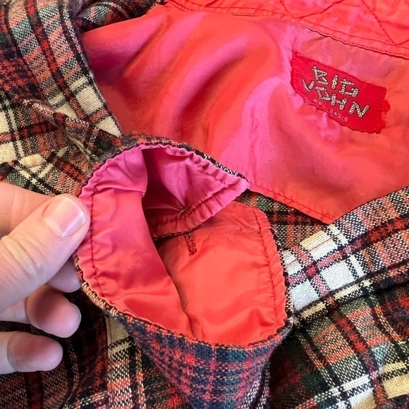 Vintage Big John Wool Plaid Unisex Button Front Shirt / xlarge - Picture 7 of 11